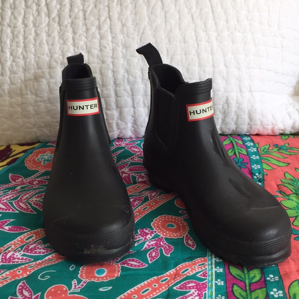 hunter chelsea boots